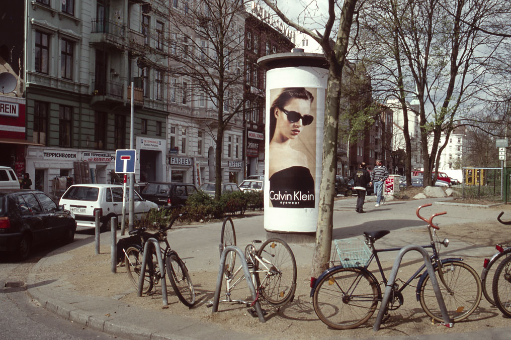 Kate Moss, Calvin Klein, Hamburg St.Pauli 1996